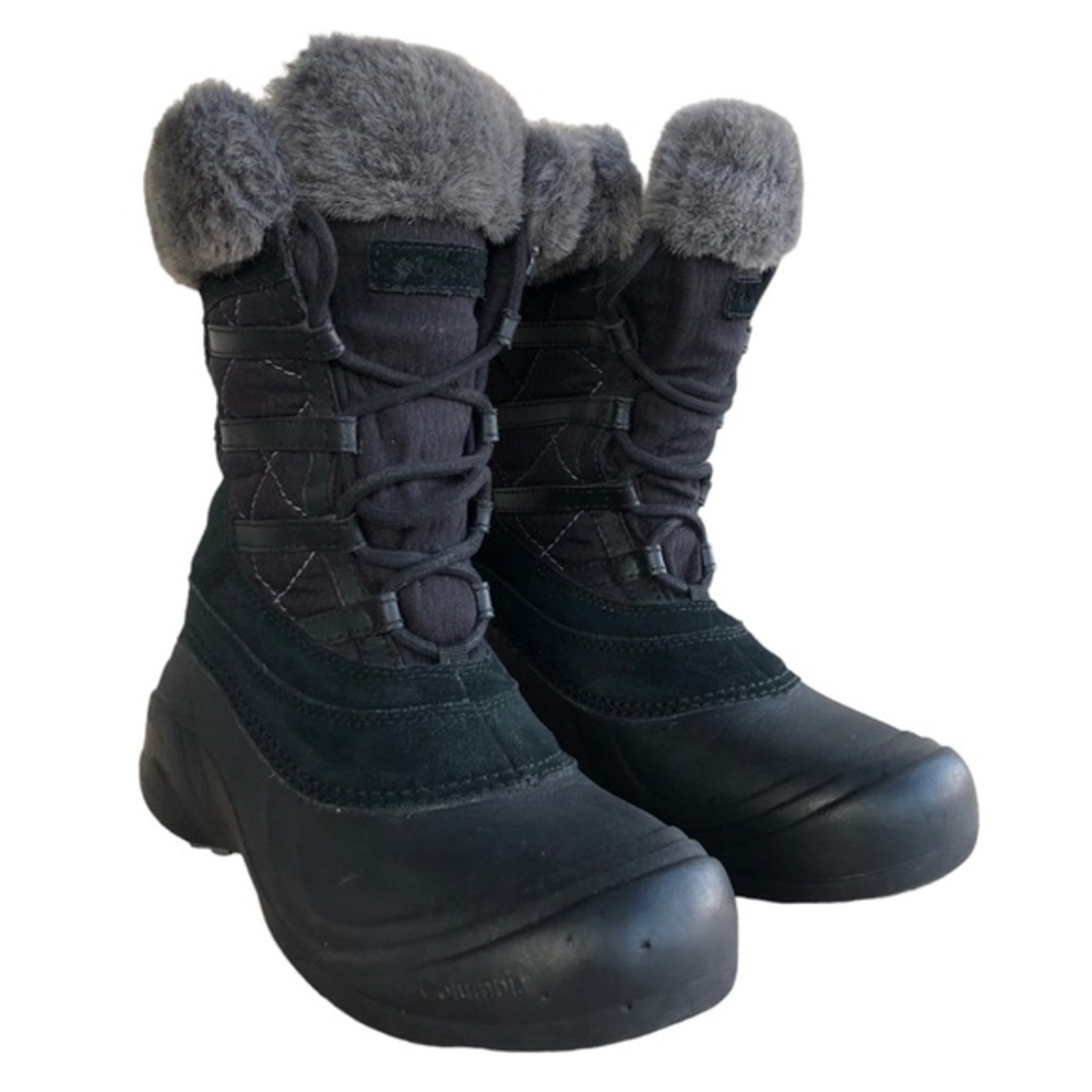 Columbia Women's Sierra Summette 2 Waterproof Cold Weather Snow Black Boot 6